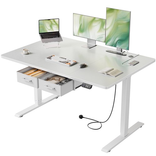 Electric standing desk - standing,