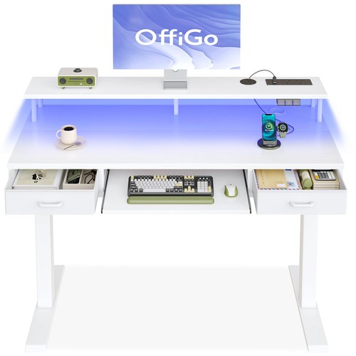 Height adjustable desk 120cm - height,