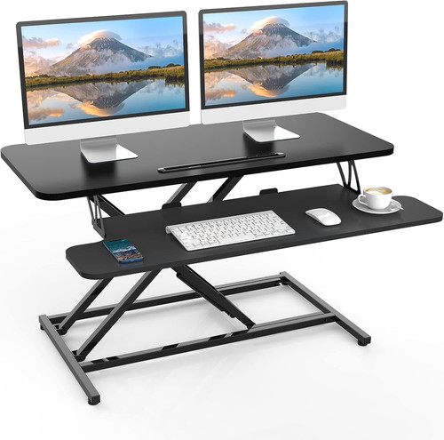 Standing desk converter - desk,