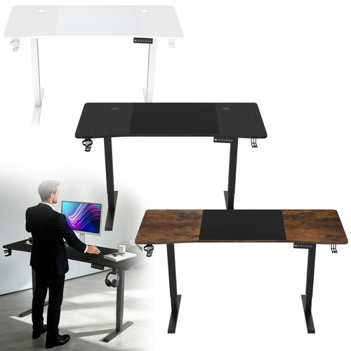 Electric standing desk height - standing,